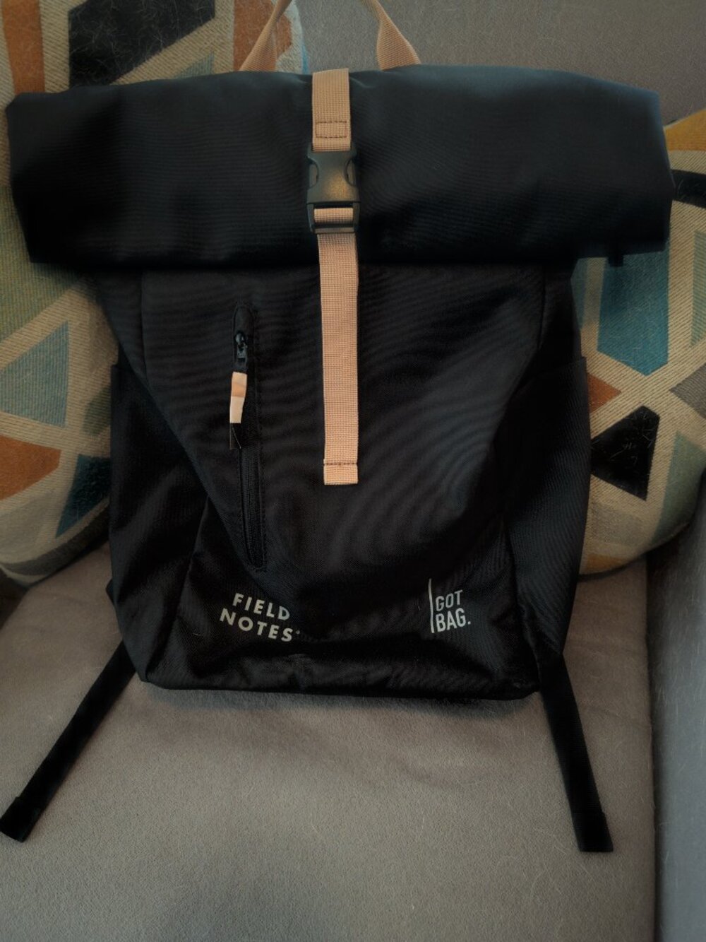 Field notes Roll top Back pack